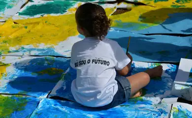 Brasília (DF), 28/09/2024 - Criança em creche. Foto: Wilson Dias/Agência Brasil
