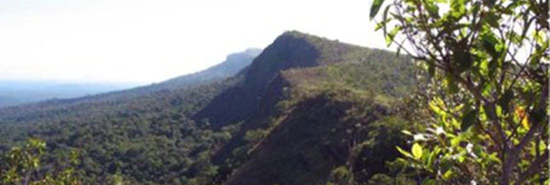 Borda norte da Serra do Tepequém, em Roraima