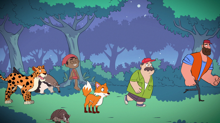 Personagens do folclore brasileiro lutam pela preservação da natureza