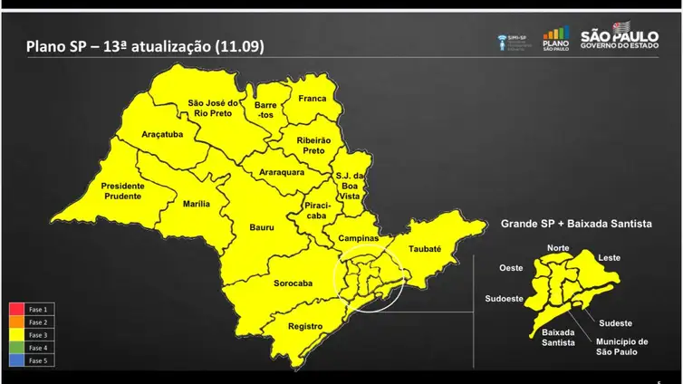 Divulgação/Governo de São Paulo Plano São Paulo
