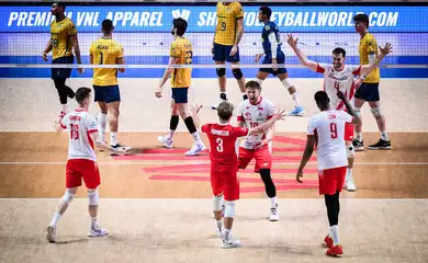 Brasília (DF), 02/08/2025 - Brasil é superado pela Polônia e disputa bronze com Eslovênia.
Foto: Volleyballworld/Divulgação