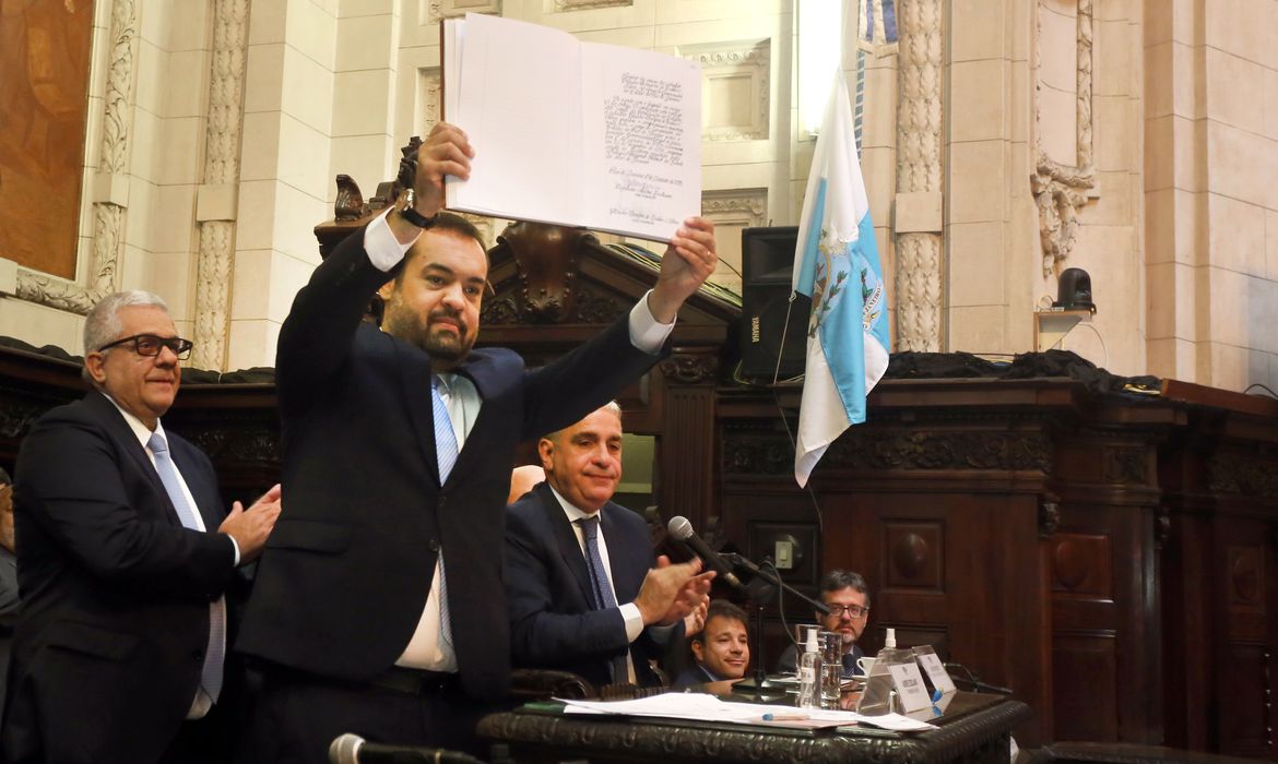 O governador do Rio de Janeiro, Cláudio Castro