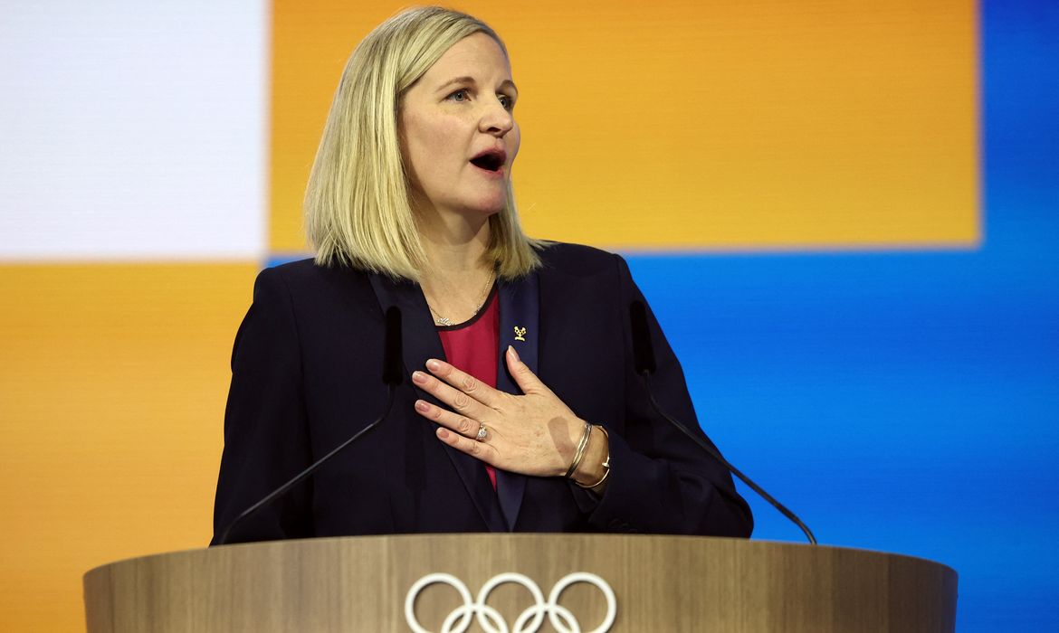 Kirsty Coventry é eleita para presidir o COI
20/03/2025
Reuters/Louisa Gouliamaki/Proibida reprodução