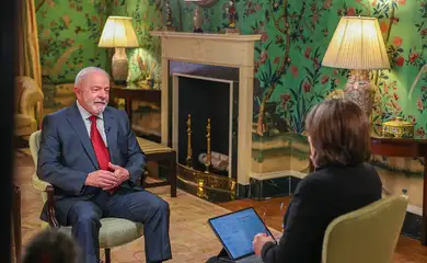 10.02.2023 - Presidente da República, Luiz Inácio Lula da Silva, durante Entrevista à CNN Internacional, em Washington (EUA).