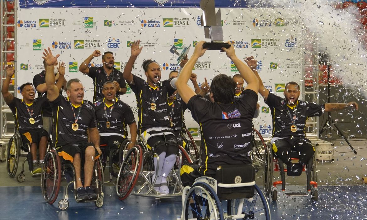 Magic Hands, campeão brasileiro de basquete em cadeira de rodas