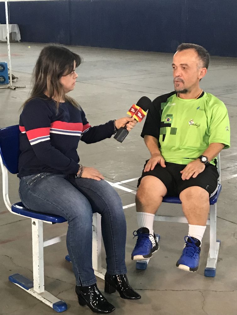 Fernanda Honorato entrevista o  atleta de parabadminton Márcio Dellafina. Ele vai contar sobre sua história e suas conquistas no esporte.