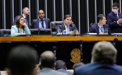 Ordem do dia para deliberação de vetos. Presidente da Câmara dos Deputados, dep. Rodrigo Maia (DEM - RJ) 