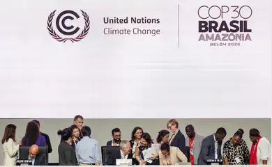 Belém (PA), 22/11/2025 - Presidente da COP30 durante plenária de encerramento da 30ª Conferência das Partes COP30.  Foto: Rafa Neddermeyer/COP30 Brasil Amazônia/PR