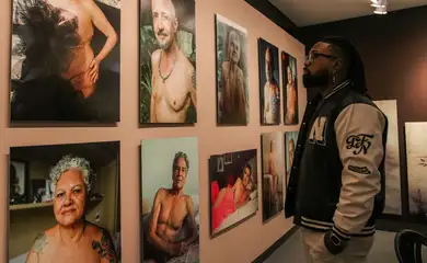 São Paulo (SP), 29/05/2025 - Abertura da nova exposição do Museu da Diversidade Sexual em parceria com a Parada SP, intitulada “O mais profundo é a pele.
Foto: Cadu Pinotti/Agência Brasil