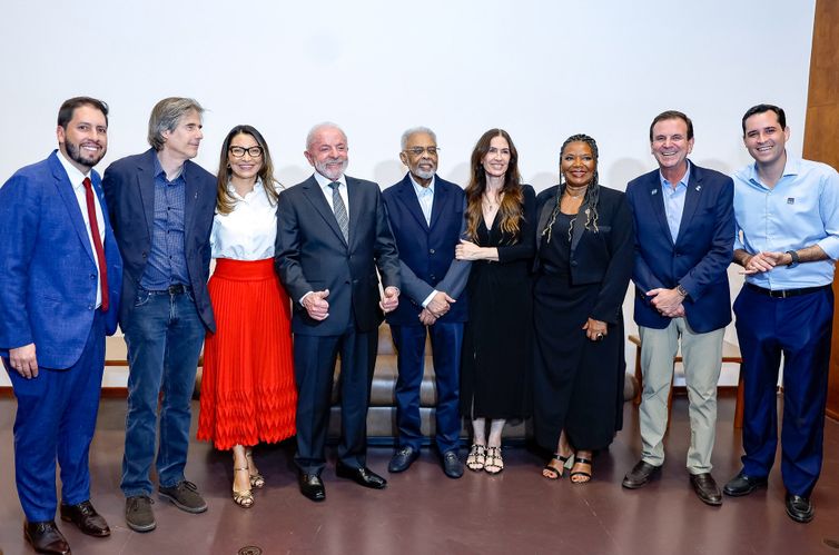 Ricardo Stuckert/PR Entrega da Ordem do Mérito Cultural, no Rio de Janeiro.