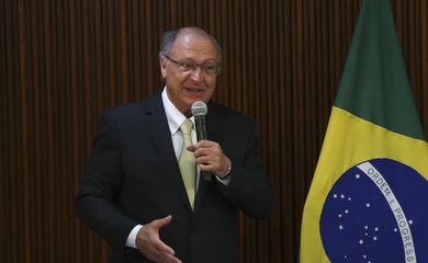 O vice-presidente, Geraldo Alckmin, participa da primeira reunião ministerial, no Palácio do Planalto