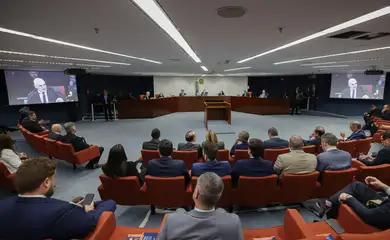 Brasília (DF) 26/03/2025 - O Supremo Tribunal Federal (STF) começa a julgar, o ex-presidente Jair Bolsonaro e mais sete denunciados pela trama golpista vão se tornar réus na ação.
O caso será julgado pela Primeira Turma da Corte, colegiado formado por cinco dos 11 ministros que compõem o tribunal.
Foto: Antonio Augusto/STF