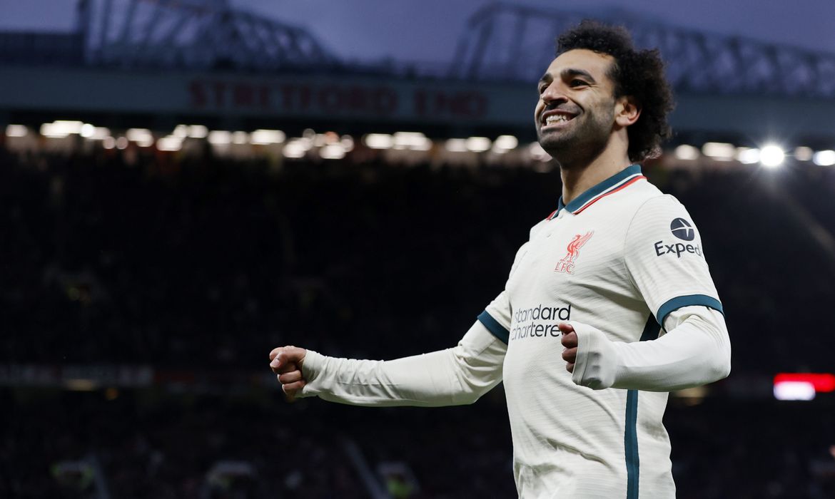 Premier League - Manchester United 0 x 5 Liverpool - Inglês - Salah faz tres gols