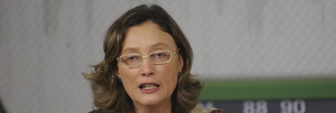 Ministra-chefe da Secretaria de Direitos Humanos da Presidência da República, Maria do Rosário Nunes.