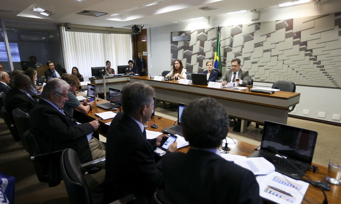 Brasília - A Comissão de Assuntos Econômicos faz audiência  para discutir a PEC 55/2016, que limita gastos públicos do governo (Marcelo Camargo/Agência Brasil)