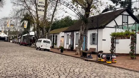 Casas típicas, construídas com a técnica enxaimel muito usada na Alemanha