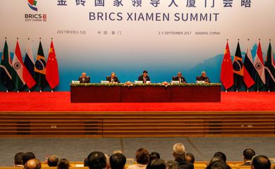 Xiamen (China) - Presidente Michel Temer participa do Diálogo dos Chefes de Estado e de Governo do Brics com o Conselho Empresarial do Brics (Beto Barata/PR)
