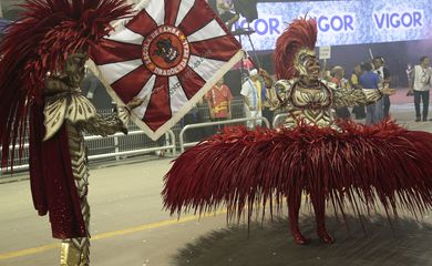 São Paulo - Dragões da Real desfila no segundo dia dos desfiles das escolas de samba do Grupo Especial de São Paulo, no Sambódromo do Anhembi (Divulgação/ Marcelo Pereira/LIGASP/Fotos Públicas)