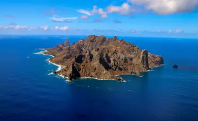 Ilha Trindade, localizada no Espírito Santo