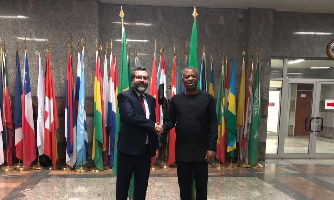  visita do chanceler Ernesto Araújo à Nigéria
