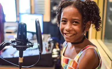 Bastidores do programa infantil blim-blem-blom