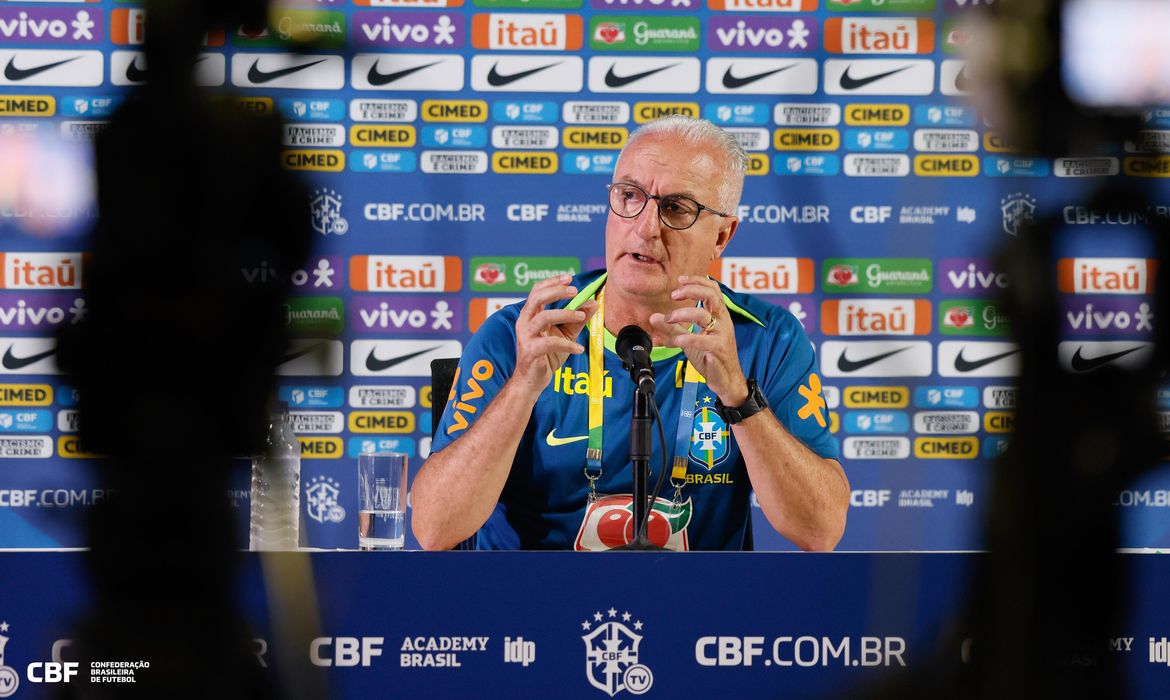 Seleo Brasileira est pronta para enfrentar a Colmbia
