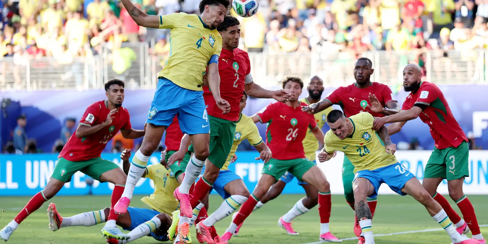 Brasil sufre ante Marruecos y debuta en el Mundial con empate