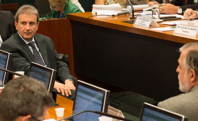 CPI da Petrobras faz acareação entre o doleiro Alberto Youssef e o ex-­diretor de Abastecimento da Petrobras Paulo Roberto Costa (Fabio Rodrigues Pozzebom/Agência Brasil)