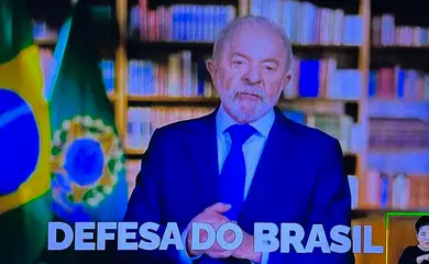 Brasília (DF), 17/07 /2025  - Presidente Luiz Inácio Lula da Silva durante pronunciamento a Nação. Foto: Lula Marques/Agência Brasil/ Reprodução TV