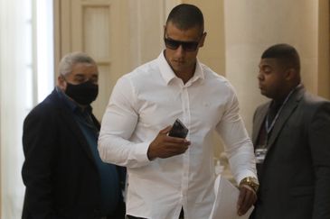 Fernando Frazão/Agência Brasil O policial militar Pablo Foligno depõe ao Conselho de Ética e Decoro Parlamentar da Câmara Municipal do Rio no processo ético-disciplinar por suposta quebra de decoro do vereador Gabriel Monteiro (PL).