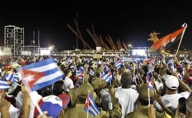 Sepultamento das cinzas de Fidel Castro