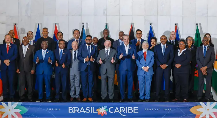Ricardo Stuckert/PR Brasília (DF), 13/06/2025 - Presidente da República, Luiz Inácio Lula da Silva, durante Sessão Plenária da Cúpula Brasil-Caribe, no Palácio Itamaraty. Foto: Ricardo Stuckert/PR