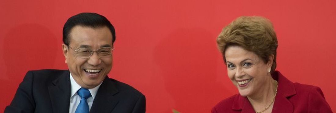 Dilma recebe o primeiro-ministro chinês Li Keqiang para assinatura de ato