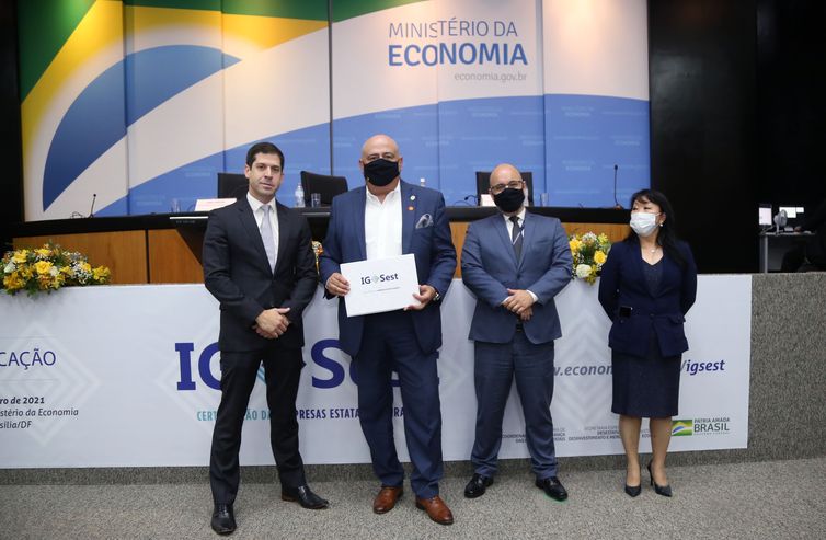 Edu Andrade/Ascom/ME Certificação do Indicador de Governança IG-Sest