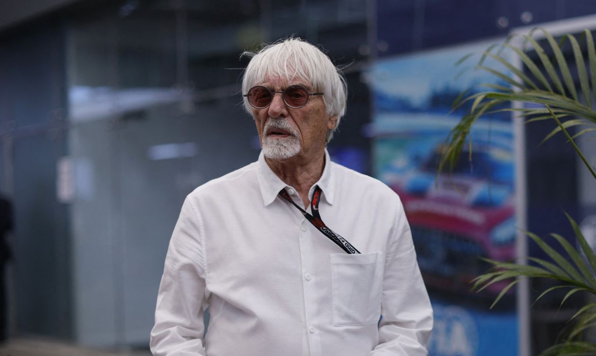 Bernie Ecclestone no GP Brasil
 5/11/2023    REUTERS/Amanda Perobelli