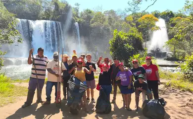Sem-terra plantam 5 mil mudas na semana do Meio Ambiente. Foto: MST/Divulgação