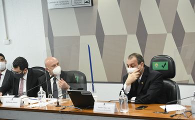 Comissão Parlamentar de Inquérito da Pandemia (CPIPANDEMIA) realiza oitiva do ex-secretário-executivo da Câmara de Regulação do Mercado de Medicamentos (CMED). O objetivo é esclarecer fatos sobre suposto pedido de propina de um dólar por dose em