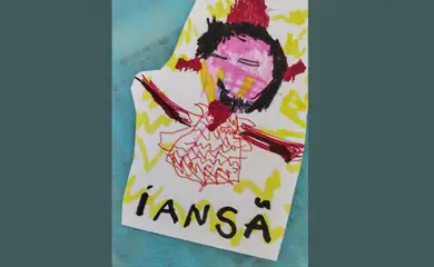 Brasilia 18/11/2025 - PM entra armada em escola em SP após queixa de pai de desenho de orixá.
Foto:  Emei Antônio Bento/Divulgação