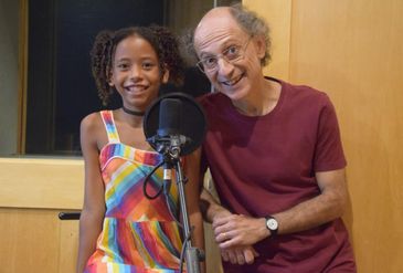 Cecília Fonseca/Arquivo pessoal Bastidores do programa infantil blim-blem-blom