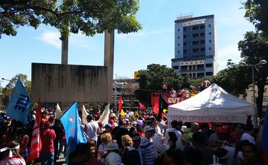 Belo Horizonte – Na capital mineira, manifestantes do Grito dos Excluídos pedem revogação da reforma trabalhista Léo Rodrigues/Agência Brasil/Arquivo