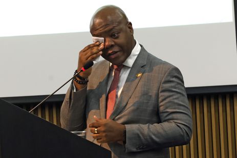 Antônio Cruz/Agência Brasil Brasília (DF), 30.08.2024 - O ministro dos Direitos Humanos e da Cidadania (MDHC), Silvio Almeida participa de cerimônia de reinstalação da Comissão Especial sobre Mortos e Desaparecidos Políticos (CEMDP). Foto: Antônio Cruz/Agência Brasil