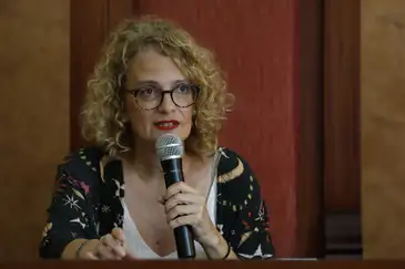 Fernando Frazão/Agência Brasil Rio de Janeiro (RJ) 13/01/2025 – A museóloga Daniela Matera, diretora do Museu Nacional de Belas Artes, fala sobre as obras no prédio, fechado desde 2020, em celebração de 88 anos. Foto: Fernando Frazão/Agência Brasil