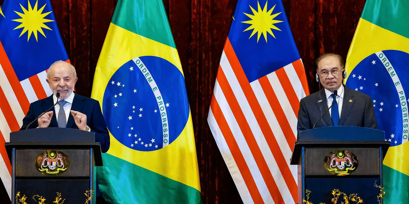 Problema do mundo é ausência de lideranças, diz Lula na Malásia