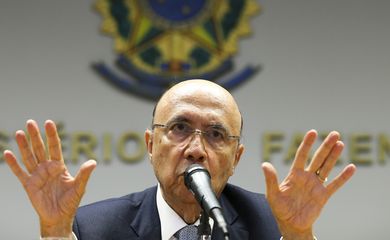 Brasília - Henrique Meirelles concede primeira entrevista coletiva como ministro da Fazenda (Marcelo Camargo/Agência Brasil)