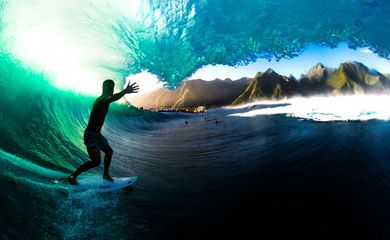 Michel Bourez, surfe, taiti
