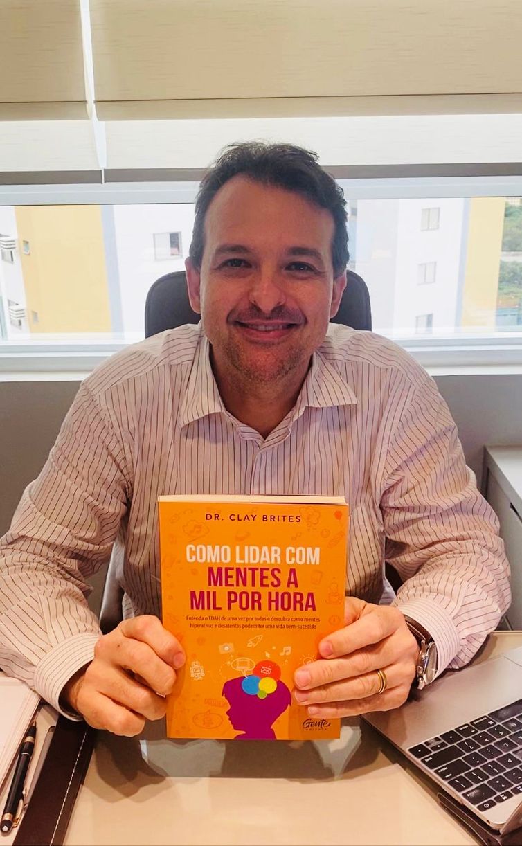 Neurologista Clay Brites lan a livro sobre Transtorno de D ficit