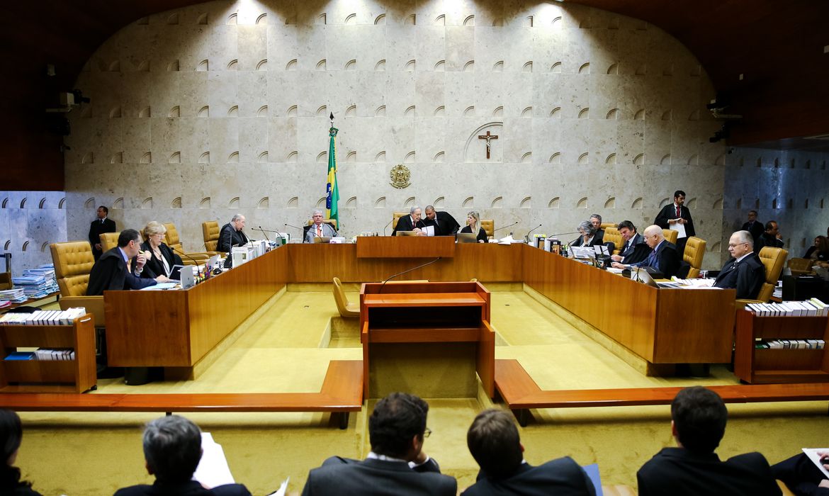 Brasília - Supremo Tribunal Federal se reúne para julgar liminar que pede afastamento do deputado Eduardo Cunha da presidência da Câmara  (Marcelo Camargo/Agência Brasil)