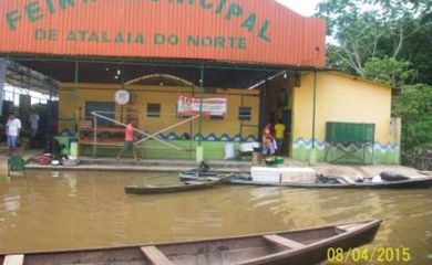 Enchente no Amazonas