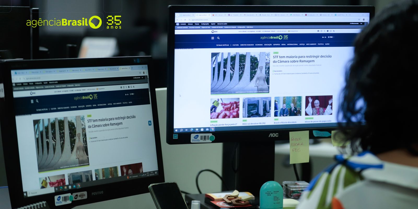 Centenas de jornais e sites publicam conteúdo da Agência Brasil