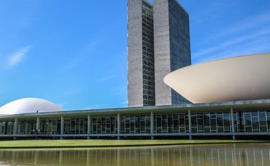 Brasília - 22.05.2023 - Foto da Fachada do Congresso Nacional, em Brasília. Foto: Antônio Cruz/ Agência Brasil
